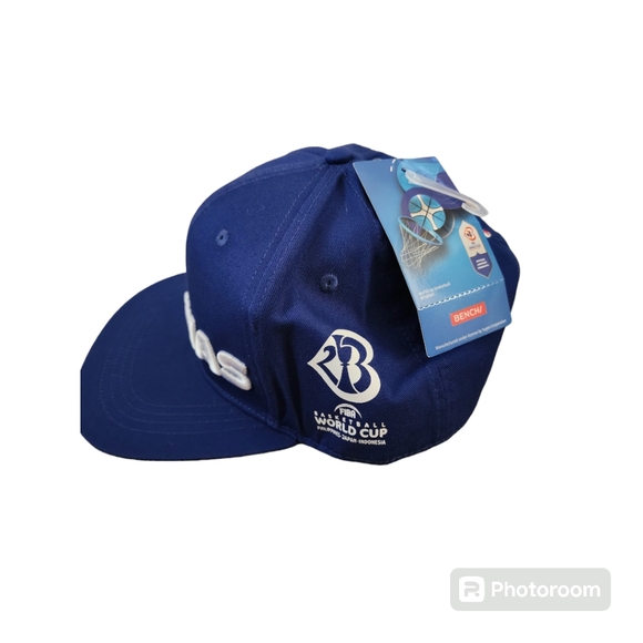 PILIPINAS FIBA Basketball World Cup 2023 flatbill hat, Blue or Red, by BENCH. - Picture 5 of 5